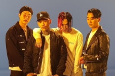 김효은, 이케이(EK)-로스-차붐과 비하인드샷 공개…로스형 어깨에 손 올리자마자 굳음