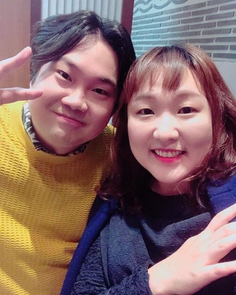 '예비 신부' 이수지, 결혼 할 남편이 아닌 유재환과 다정한 셀카 