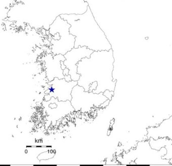 전북 부안서 규모 2.3 지진, 최대진도Ⅰ로 일반인 못 느끼는 진동…기상청 
