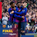 [UEFA 챔피언스리그] 손흥민 71분 토트넘, 바르셀로나 상대로 1-1 무승부…16강 안착