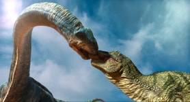 [무비포커스] 100만 공룡 시리즈 귀환… 점박이2, 내로라하는 배우 박희순-김성균-라미란 더빙까지…올 크리스마스 극장가 장악할까