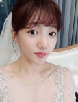 '볼빨간 당신' 영화배우 이채영, 웨딩드레스 입으며 한컷 