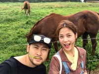공복자들 미쓰라진♥권다현, 멋진 배경과 함께 다정한 셀카…오랜만에 야외 데이트