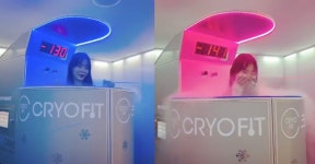 김정훈 소개팅녀 김진아, 다이어트 위해 크라이오테라피 즐겨…발 동동