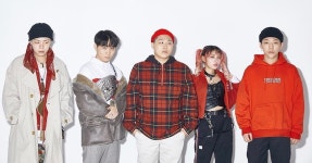 인디고뮤직 수장 스윙스, 키드밀리-저스티스-재키와이-양홍원과 찍은 프로필 새삼 눈길