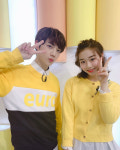 생방송 톡!톡! 보니하니 안형섭-버스터즈(Busters) 채연, 세트장서 찍은 새로운 사진 화제…병아리 같은 보니하니