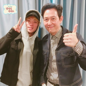 '언니네' 이정재, 박정민과 한 컷…'훈훈한 모습'