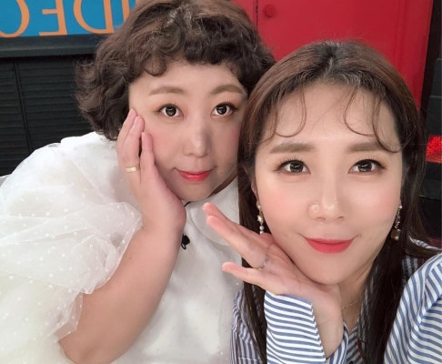 '비디오스타' 허안나, 신기루와 다정한 한 컷…