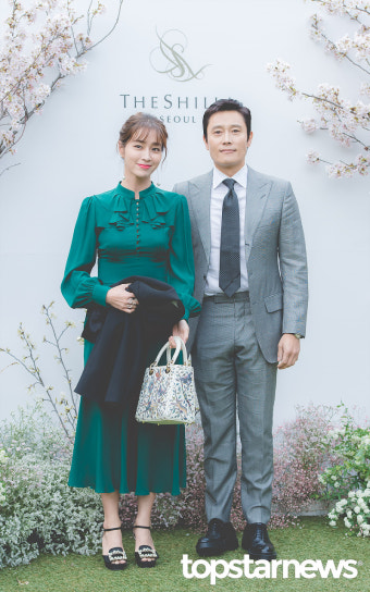[HD포토] 이민정-이병헌, '이정현 결혼식 축하하러 온 부부' (이정현 결혼식 하객 포토월)