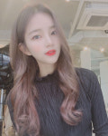 kt wiz 치어리더 김진아, 미용실서 눈부신 미모 뽐내…찌나뇽 is 뭔들
