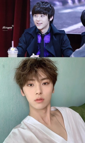 '나혼산' 뉴이스트 황민현, 볼살통통 데뷔초와 현재 미모 비교해 보니…어머니 ''살빠져서 안타까워''