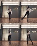 '썸바디' 이수정, 타이트한 레깅스 입고 뽐낸 댄스…'군살 하나 없는 S라인'