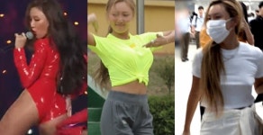 [리부트] 노브라 공항패션 마마무 화사, 보디슈트+나혼산 바지 재조명…갑론을박 ing