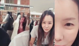 백종원♥ 소유진, 절친 배우 김정은과 옷 정리하다가 급 라이브방송