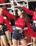 안양 KGC 인삼공사 치어리더 김한나, 잘록한 허리라인 눈길…흐트러짐 없는 한나