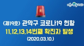 [속보] 관악구청, 코로나19 확진자 4명 추가 발생…콜센터 관련자 신림동1명·미성동1명·신원동1명·서원동1명