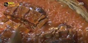 생활의 달인 등뼈구이 달인이 밝힌 비법 단호박+들깨+콩나물 육수