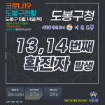 [속보] 도봉구청, 코로나19 13,14번 확진자 발생 및 동선 공개…창2동 28세 남성과 쌍문동 31세 여성(이태원 방문)