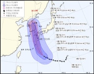 10호 태풍 하이선, 경로보니 강력 태풍으로 북상 중…6일부터 본격적 한반도 영향