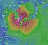 제13호 태풍 돌핀, 일본 남쪽 해상에서 서진 중…중국 상륙 가능성