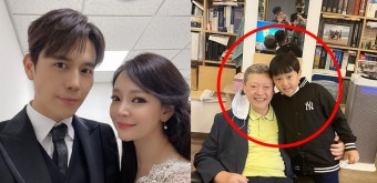뮤지컬배우 김소현, 아버지 병원에서 아들 주안 함께…서울대 집안 재조명