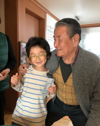 '김송' 강원래, 아들 앞에서 넘어진 심경 고백…