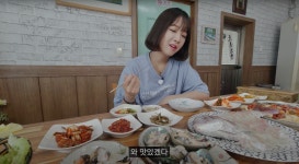 구독자 400만 쯔양, 통영 사량도 참돔-해물라면 먹방