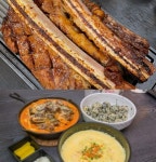 생방송투데이-오천만의메뉴 서울 신길동 볏짚양념우대갈비 vs 강남 역삼동 신논현역 크림소갈비찜 맛집 위치는?