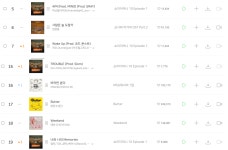 노마더양말목 | '쇼미더머니10' 그레이노마-코코, 발매 동시에 음원 차트 진입…추이 보니