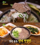 생방송투데이-빅데이터랭킹맛집 서울 용강동 양지설렁탕·차돌탕 위치는? 수요미식회 그 곳!