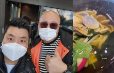 날씬해지셨네요…정호영 셰프, 제주도 우동 식당 찾은 돈스파이크 근황 공개