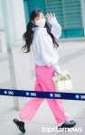 [HD포토] 레드벨벳(Red Velvet) 조이, 양갈래머리라니…귀엽지아니한가 (SBS TV 동물농장 퇴근길)