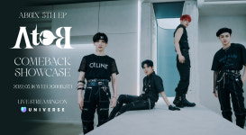 AB6IX, 유니버스 컴백 쇼케이스 개최 A to B 앨범 비하인드 공개 전 세계 무료 스트리밍+200명 초대 컴백 열기UP