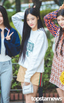 [HD포토] 뉴진스(NewJeans) 민지, 깜찍한 루피피스 (뮤직뱅크 출근길)