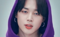 GLOBAL IT BOY 방탄소년단 지민 굿즈 위드 유 후디 입고 영화제 참석한 日배우 찐팬 인증