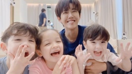 광희, 박주호네 찐건나블리와 재회했다…우리 사랑스러운 나은·건후·진우