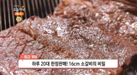 생방송오늘저녁 서울 구로동 신도림 16cm 소갈비 맛집 위치는? 하루 20대 한정판매 우대갈비-돼지갈비-해장술밥-우뚝밥 外 