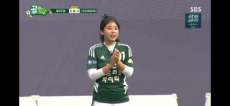 '골 때리는 그녀들' 최약체 스트리밍 파이터, 발라드림 상대로 1:0 우승
