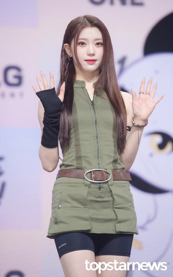 케플러(Kep1er) 샤오팅, '눈이 어떻게 이렇게 크지?' (Giddy 쇼케이스) [HD포토]