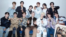 세븐틴의 7th Mini Album `헹가래` 9일 리테일 앨범차트 1위(8,120장)…트와이스·피원하모니·방탄소년단 RM·엔하이픈 TOP5