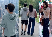 손태영, 아들 룩희와 뉴욕 데이트…권상우라 해도 믿겠네