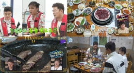나혼자산다 전현무X이장우, 박나래의 백끼기행-목포 한우 맛집 차돌생고기-낙엽살-특수모둠구이 감탄 (3)
