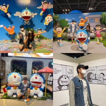 심형탁, 아내 사야와 도라에몽 전시회 관람 