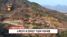 생방송오늘저녁 영주 소백산 산림치유원 위치는? 마사지 체험 등 가성비 치유여행