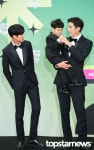 슈퍼맨이 돌아왔다 강경준, 정안 정우와 함께 (2023KBS연예대상) [HD포토]