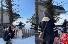 9살 연하 남편♥ 최지우, 딸과 함께 겨울연가 촬영지 방문…얼마 만이지?