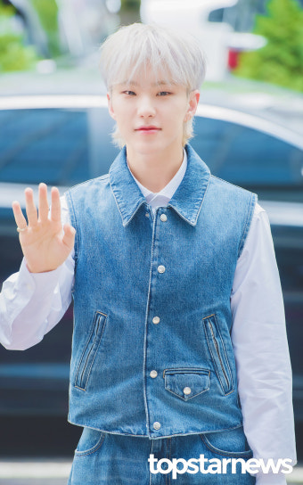 세븐틴 호시, '귀여워' (싱크로유 출근길) [HD포토]