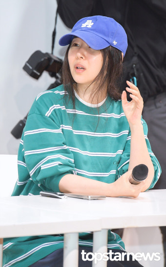 어도어 민희진 대표, '하이브를 무조건 나쁘게만 보고싶지는 않다' [HD포토]
