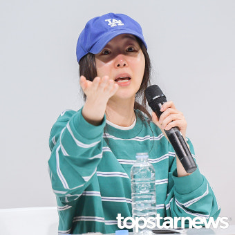 어도어 민희진 대표, '뉴진스 멤버들을 빼온다 거나 계약 해지 소송은 전혀 계획 없어' [HD포토]