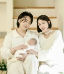 도윤이네 김사은♥성민, 득남 후 첫 가족사진→아들 이름 발표